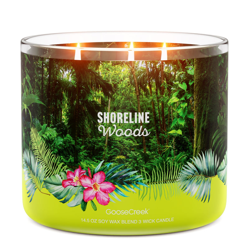 Shoreline Woods 3-Wick Candle M2
